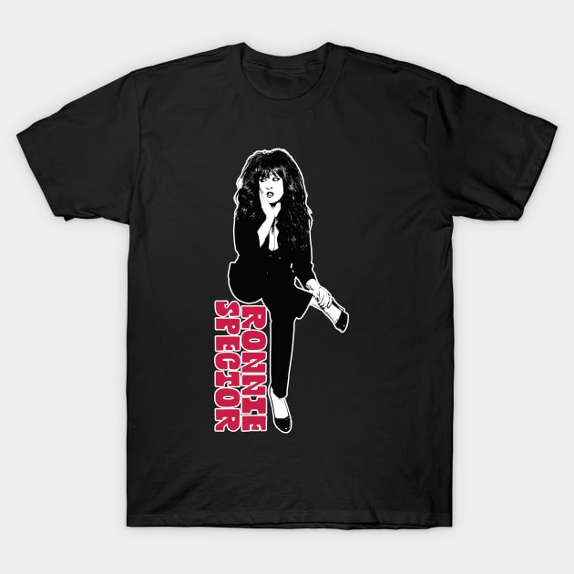 Ronnie Spector // 60s Retro Style Fan Artwork T-Shirt by DankFutura